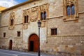 Zamora Zorrilla Square Momos palace Spain Royalty Free Stock Photo