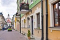 Zamosc Poland, July 2019, old town architecture