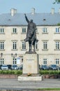 Equestrian monument to Jan Zamoyski. Polish nobleman, magnate, and the 1st ordynat of Zamosc