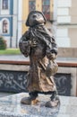 Sculpture of Batiaryga dwarf Royalty Free Stock Photo