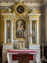 Zamosc, Poland, September 3, 2023: Interior of the Cathedral of the Resurrection of the Lord and Saint Thomas the Apostle. Royalty Free Stock Photo