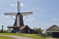 Zand, Netherlands. May 2023. An original Dutch windmill.