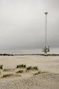 Zandmotor observation tower Royalty Free Stock Photo