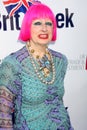 Zandra Rhodes Royalty Free Stock Photo