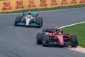 Carlos Sainz with Lewis Hamilton During the Formula 1 Dutch Grand Prix