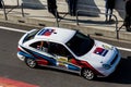 Zandvoort, North Holland/the Netherlands - February 23 2019: 8th Circuit Short-Rally at Race Circuit Zandvoort Citroen Xsara coupe Royalty Free Stock Photo