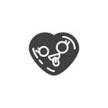 Zany face emoji vector icon Royalty Free Stock Photo