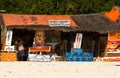 Zanzibar Art , market on the beach