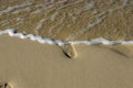 Zanzibar sea, Shore beach with small wave