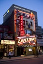 Zanzibar stip club and Ryerson in Toronto Royalty Free Stock Photo