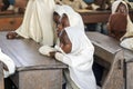 African girls in school during the lesson, Zanzibar, Tanzania, Africa