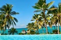 Zanzibar, Tanzania, luxurious beach resort in Africa Royalty Free Stock Photo