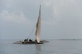 Seaman on a boat, Zanzibar Tanzania, February 2019