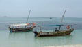 Zanzibars boat for tourists, Zanzibar Tanzania, February 2019