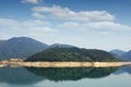 Zaovine lake on Tara mountain Serbia landscape summer