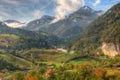 Zaovine Lake, Western Serbia - autumn picture Royalty Free Stock Photo