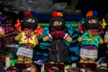 Zapatista handmade dolls of EZLN, Chiapas, Mexico