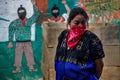 Zapatista woman of EZLN, Chiapas, Mexico