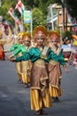 Zapin melayu dance from Riau at BEN Carnival.