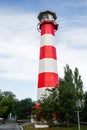 Upper lighthouse in the center of the city Berdiansk