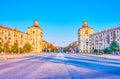 Historic towers of Zaporizhzhia, Ukraine