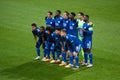 The football match of Group G of UEFA Europa League FC Zorya Luhansk vs Leicester City FC