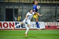 ZAPOROZHYE, UKRAINE - August 23, 2018: Yussuf Poulsen during the