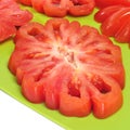 Zapotec heirloom tomato Royalty Free Stock Photo