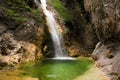 Zapotok waterfall, Slovenia Royalty Free Stock Photo