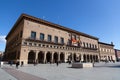 Zaragoza City Hall is the seat of the city council in Zaragoza, Aragon, Spain Royalty Free Stock Photo