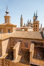 Zaragoza city in Spain Royalty Free Stock Photo