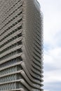 Zaragoza, Spain/Europe; 24/11/2019: Details of the Water Tower Torre del Agua, iconic building of the Expo 2008 in Zaragoza,