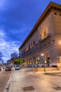 Zaragoza City Hall is the seat of the city council in Zaragoza, Aragon, Spain Royalty Free Stock Photo