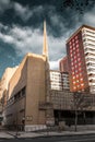 Exterior view of the Iglesia de Nuestra Senora del Carmen in Zaragoza, Spain