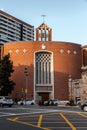 Exterior view of the Iglesia de Nuestra Senora del Carmen in Zaragoza, Spain