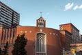 Exterior view of the Iglesia de Nuestra Senora del Carmen in Zaragoza, Spain