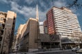 Exterior view of the Iglesia de Nuestra Senora del Carmen in Zaragoza, Spain