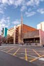 Exterior view of the Iglesia de Nuestra Senora del Carmen in Zaragoza, Spain