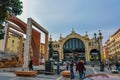 Mercado Central is the most famous market in Saragossa, Spain