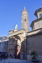 Zaragoza, Spain - St. Pablo Church and its Mudejar Steeple, San Pablo quarter, Saragossa Zaragoza, Aragon, Spain