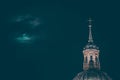 Zaragoza, Spain. View of baroque Basilica de Nuestra Senora del Pilar on sunny day Royalty Free Stock Photo