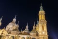 Zaragoza in summer, Spain, Aragon Royalty Free Stock Photo