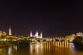 Zaragoza in summer, Spain, Aragon Royalty Free Stock Photo