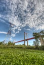 Zarate Brazo Largo Bridge, Entre Rios, Argentina Royalty Free Stock Photo