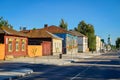 Wooden old town architecture of Zaraysk