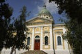 Side view of Church of the beheading of St John the Baptist in Zaraysk Kremlin, Russia. Royalty Free Stock Photo