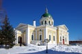 ZARAYSK, RUSSIA - March, 2018: Zaraisk Kremlin on a sunny day