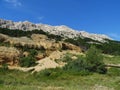 Zarok,sandy area of Baska,island Krk,Croatia