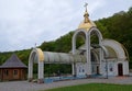 Zarvanytsia Spiritual Center - the World Mariiskaya Vacation Center, one of the largest Podolian shrines of the Ukrainian Greek Royalty Free Stock Photo