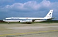 ZAS AIRLINES OF EGYPT Boeing B-707-328C SU-DAA CN 19916 LN 762 . Royalty Free Stock Photo